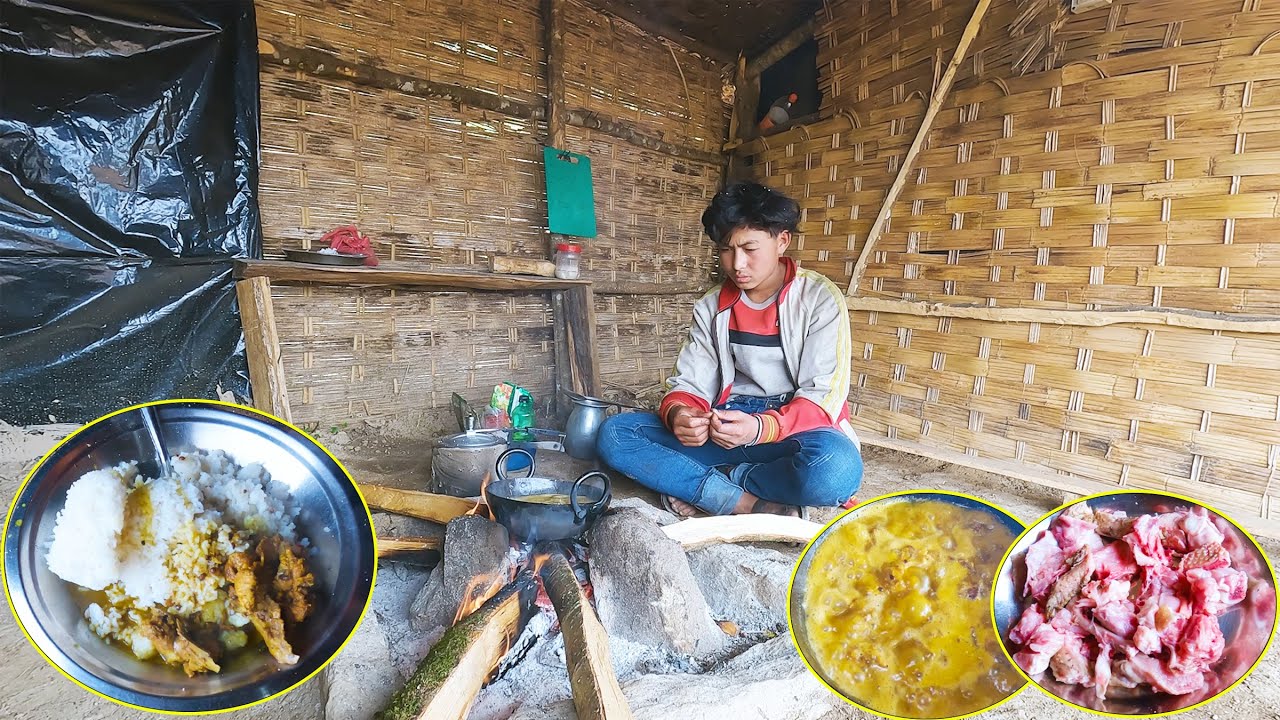Teen Adhiraj enjoying Cooking || Cooking & enjoying shelter life @Manjitamrnati @sanjipjinarai