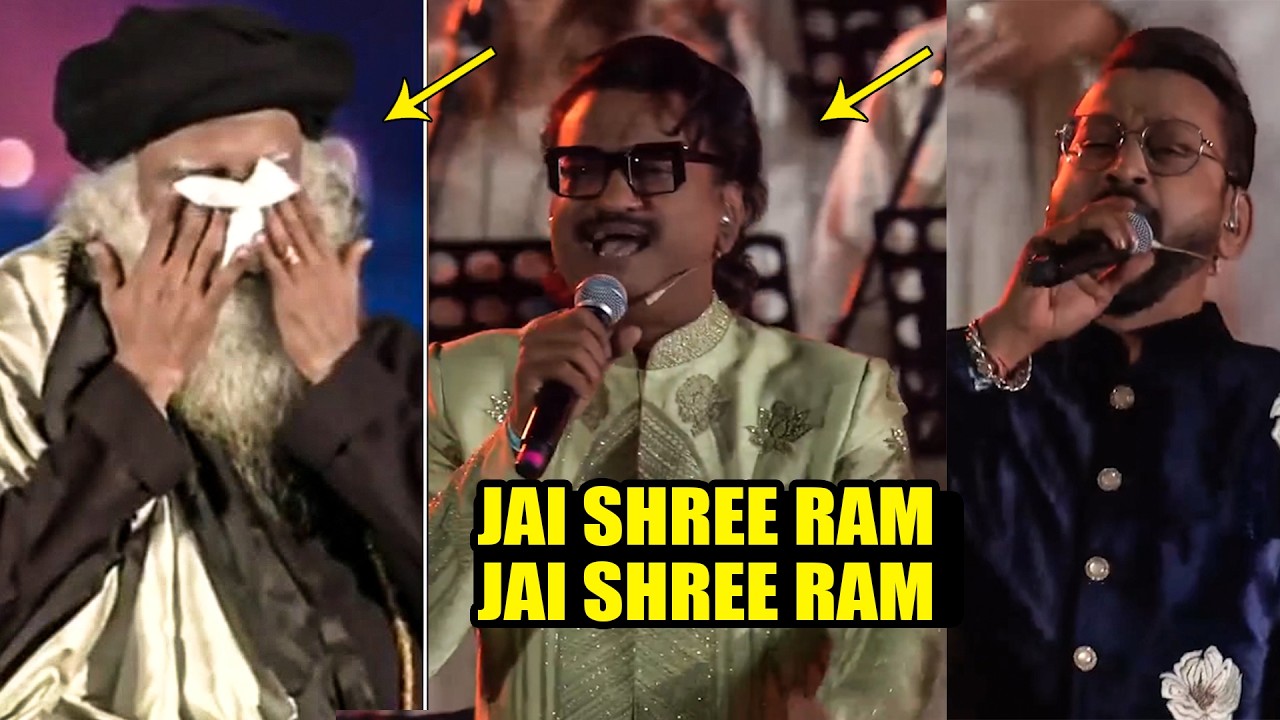 Ajay Atul Live Singing Jai Shree Ram Adipurush Song @ MahaShivRatri 2026 | Prabhas | Sadhguru | FH