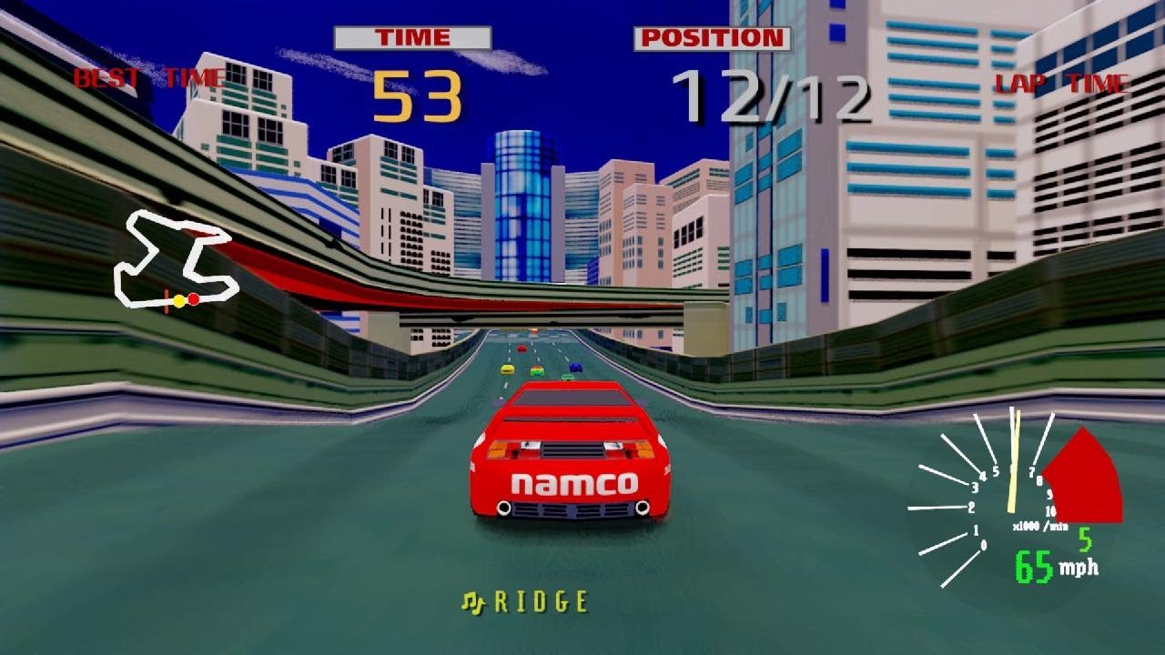 Ridge Racer Advanced made in Dreams PS4/PS5 by autofan999