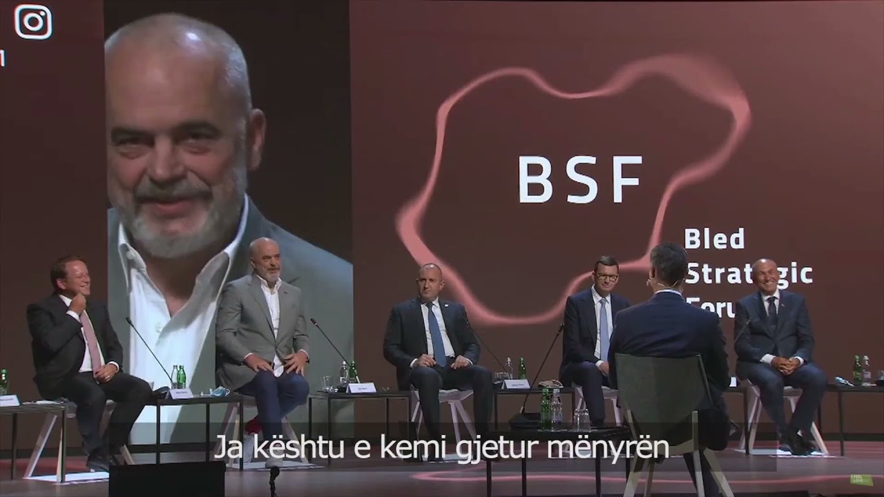 Slloveni Bled Strategic Forum- Edi Rama