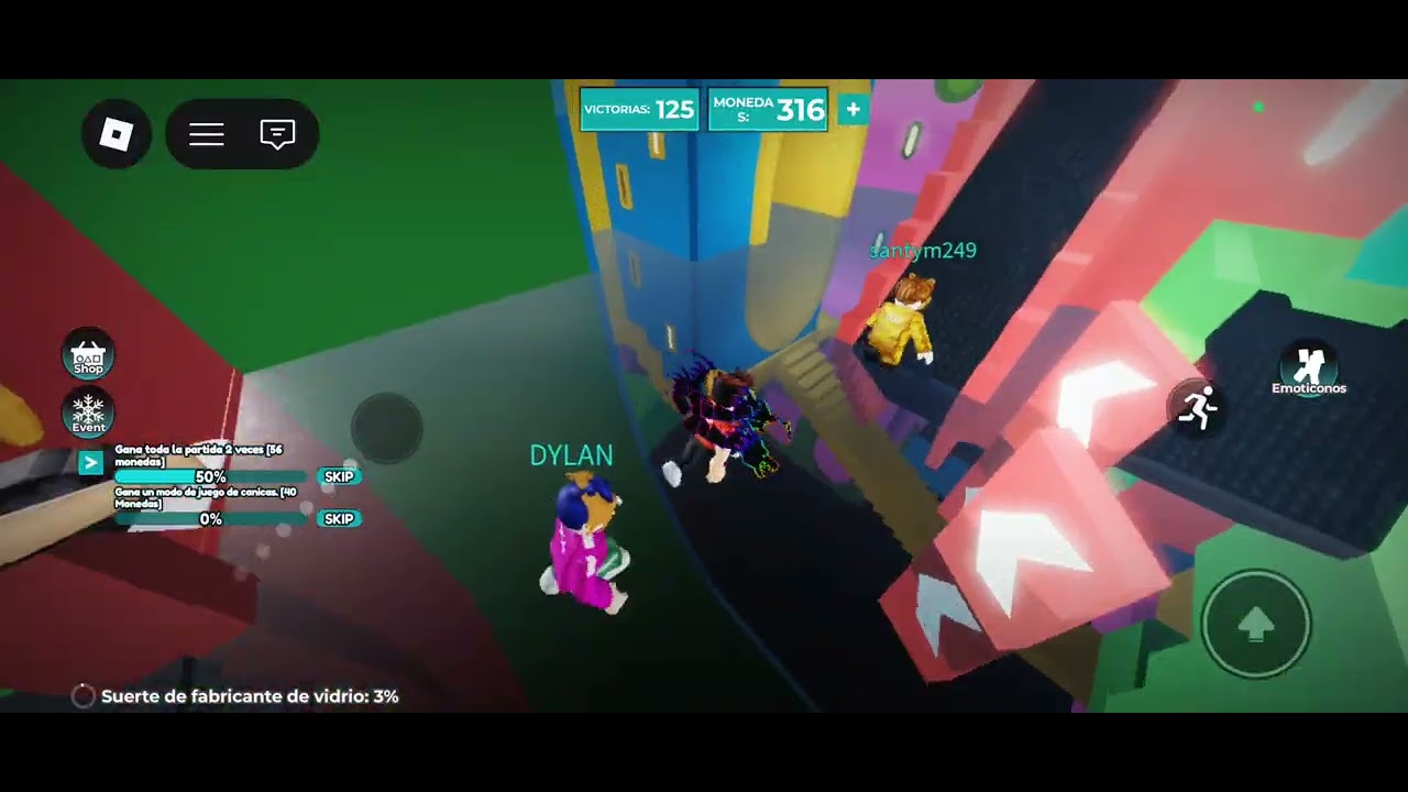 Juego esquid Game con benju404