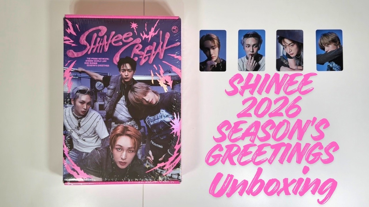 Распаковка: Поздравления с праздником Shinee 2026