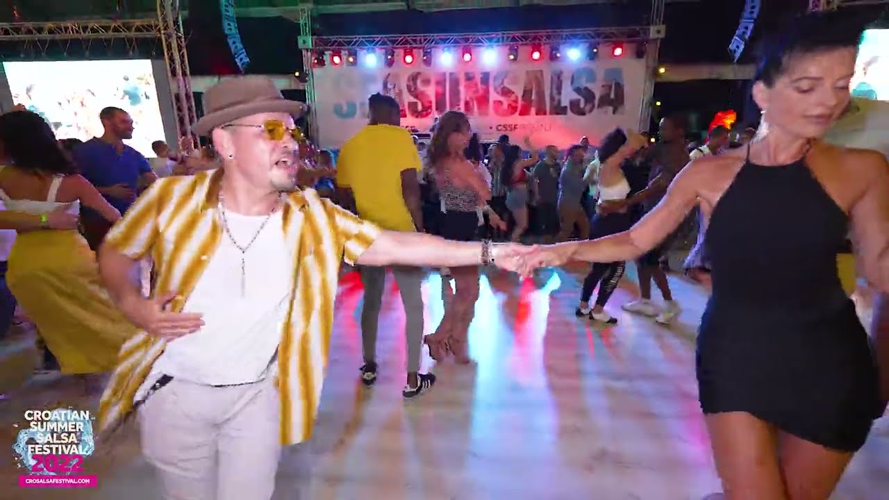 Luis Vazquez & Anna Treiger - social dancing @ CSSF 2022, Rovinj