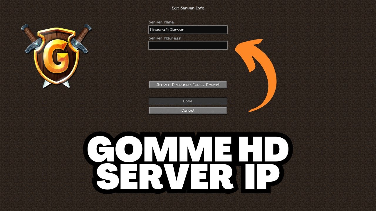 IP-адрес сервера Minecraft GommeHD: 2026