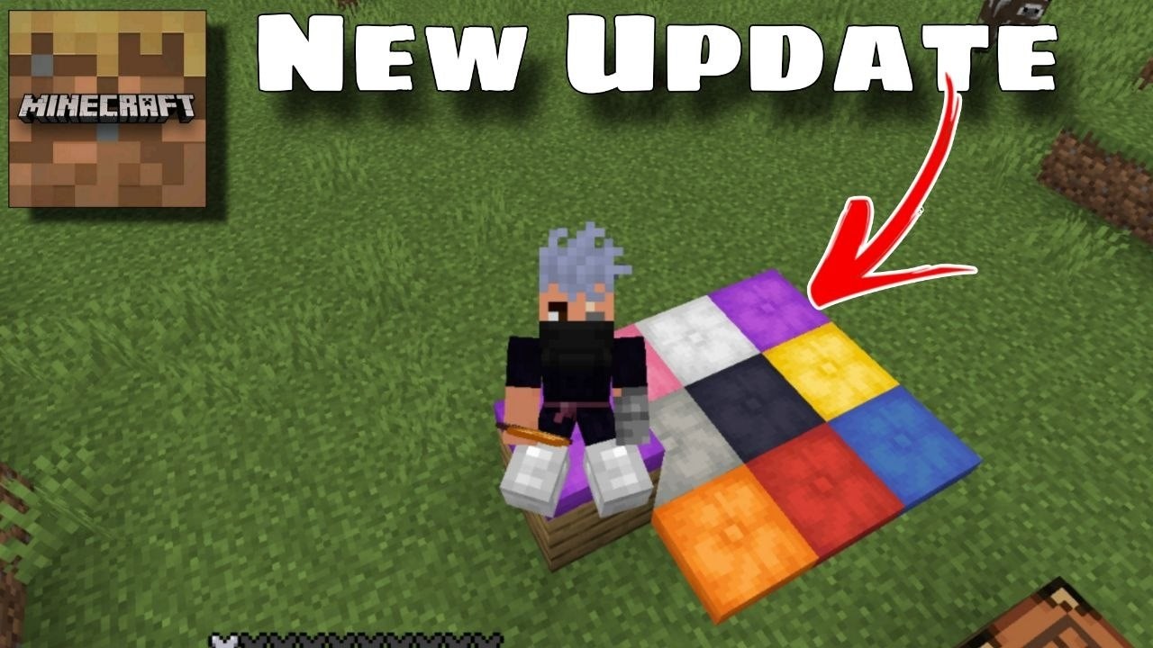 Minecraft Trial How to Craft Cushion in New Update