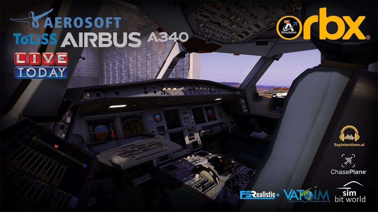 🔴MSFS2024 | Vatsim | Real World OPS | ToLiss A340-600 Pro🛫FACT/Cape Town✈️EDDF/Frankfurt Main🛬Long👌