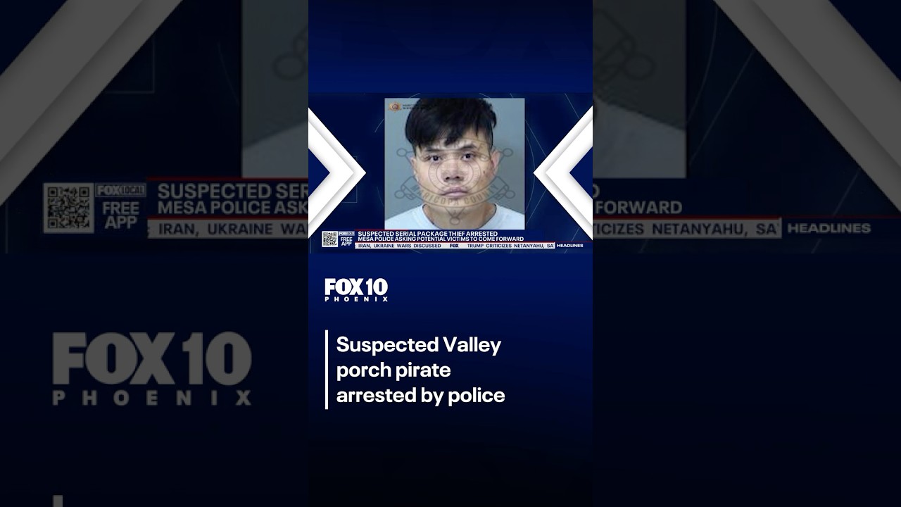 В долине задержан подозреваемый в краже посылок с крылец | FOX 10 Phoenix
