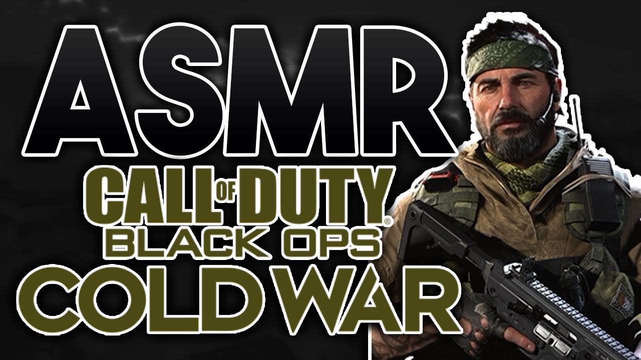 ASMR COD: Cold War Campaign (Gum Chewing + Keyboard Sounds)