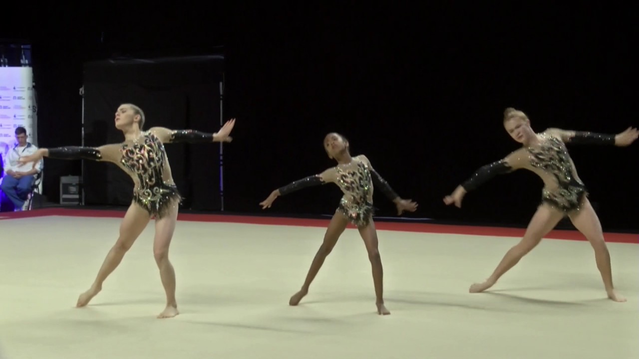 Heathrow Gold - Womens Group - 11-16 Balance - Acrobatic Gymnastics 2017