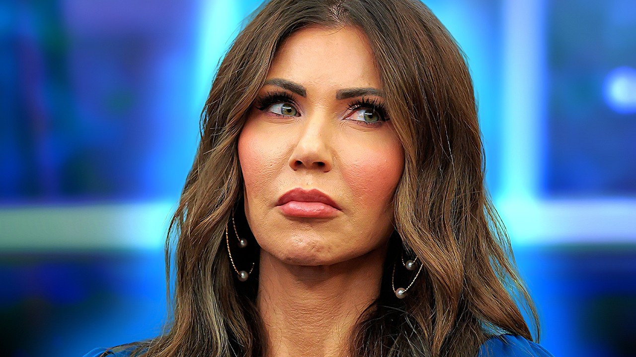 What Kristi Noem Looks Like Underneath All That Makeup