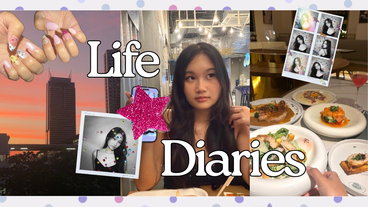 Life Diaries🤍💋 | foodies spots, ทำเล็บ, อัปเดตชีวิต✨😻