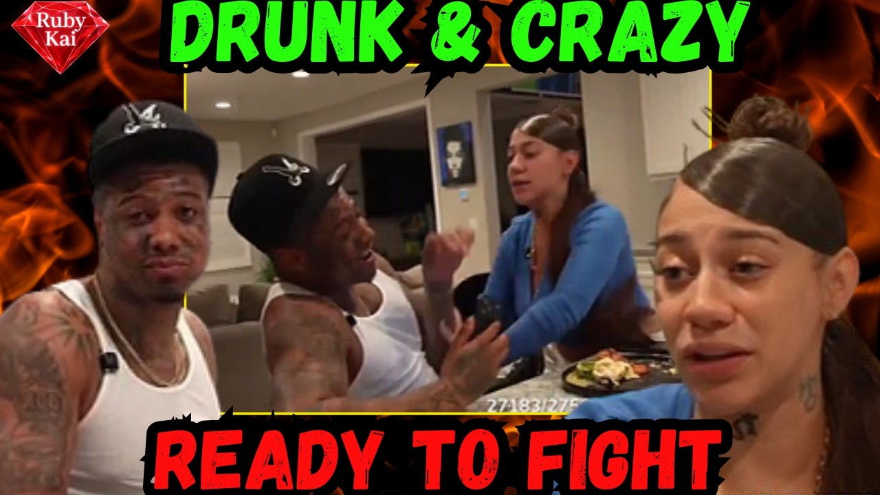 Nevaeh DRUNK & READY to FIGHT Jaidyn‼️Blueface PLANS to TREAT Her WORSE & KNOWS SHE'S a 304‼️🤡🎪