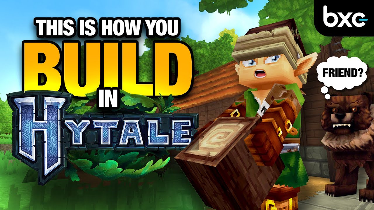 Первое знакомство с Hytale: строительство и исследование | Let's Play 01 | Hytale