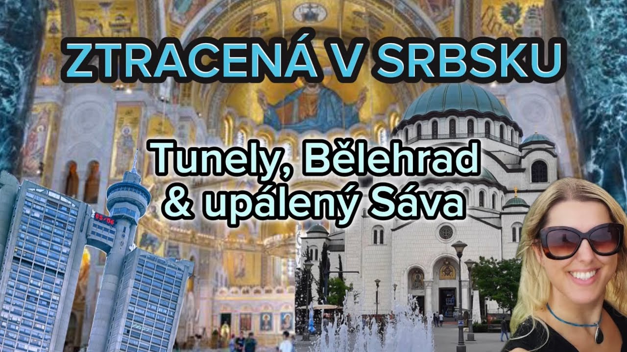 🚗💨 Roadtrip po Balk&aacute;ně: Objevuju SRBSKO - masivn&iacute; chr&aacute;m v Bělehradě 🇷🇸✨