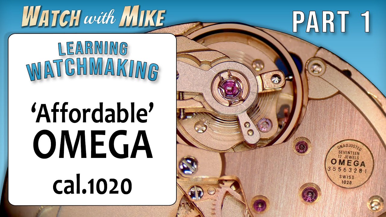 ⌚ Best Affordable Vintage Omega? Cal. 1020 | Full Service, Part 1. #watchmaking