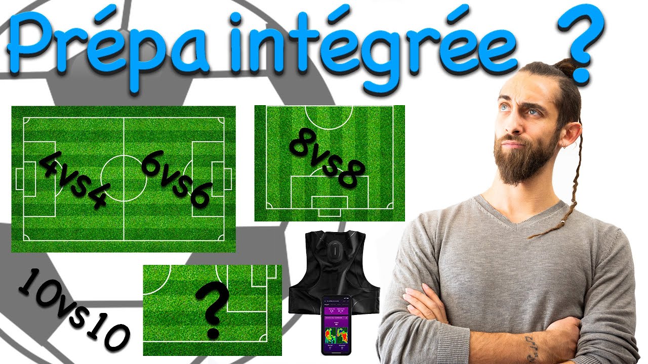 FOOTBALL & préparation physique : la VRAIE prépa intégrée #1!! (force/vitesse/endurance, sports co)