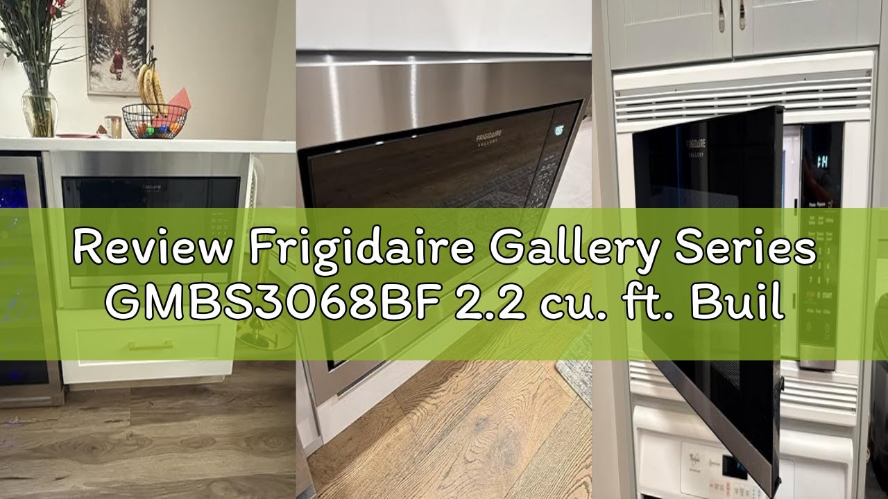 Review Frigidaire Gallery Series GMBS3068BF 2.2 cu. ft. Built-in Microwave Oven, Trim Kit Sold Separ