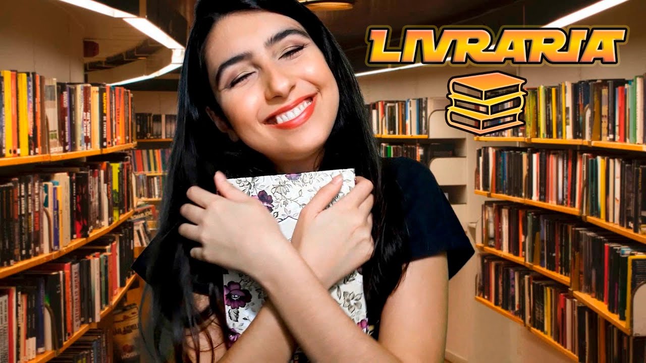 ASMR Livraria | Tapping, Conversando sobre livros, fala suave (Blue Yeti)