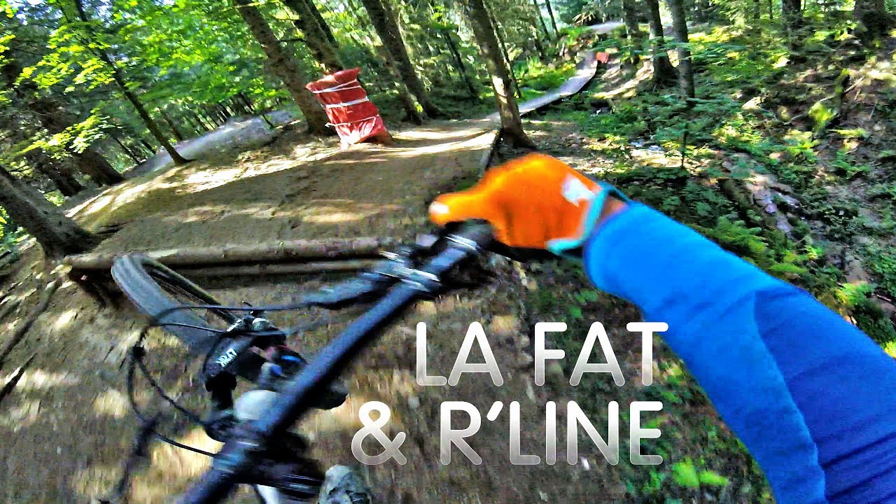 LA FAT 2017 + R'LINE - Lac Blanc Bikepark - this time dry conditions -subtitled-