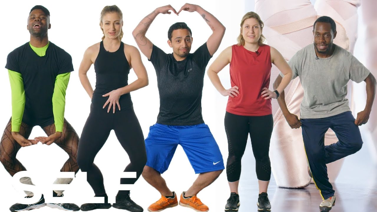 60 People Try to Do a Plié (Ballet Step) | SELF