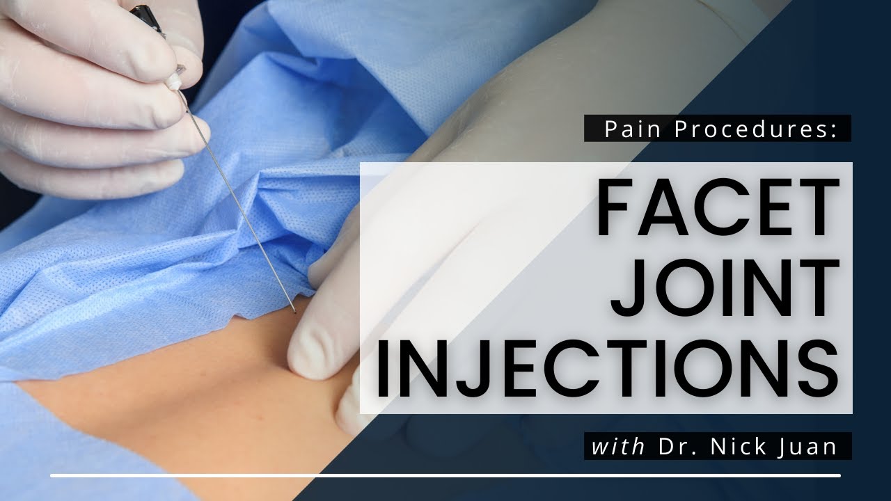 Facet Joint Injections: What You Need To Know