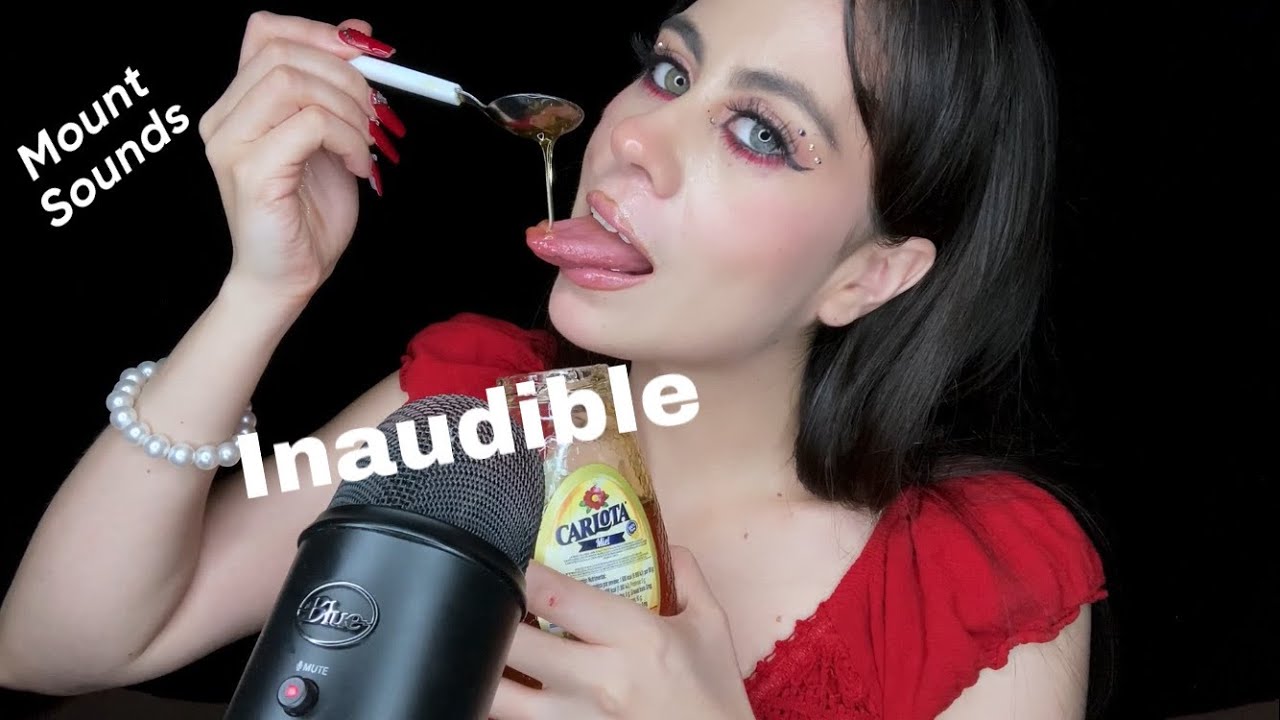 Asmr inaudible comiendo miel 🍯/ Asmr mount sounds