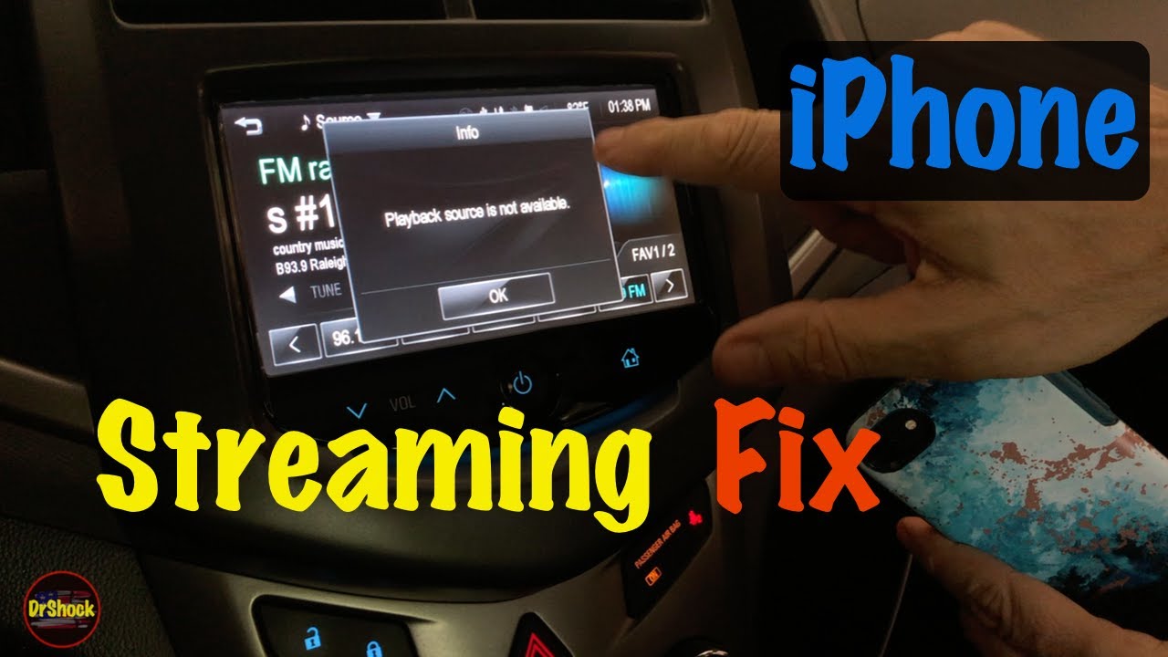 2012 - 2016 GM MyLink / IntelliLink Radio Playback Source Is Not Available Error Fix (Chevy Sonic)