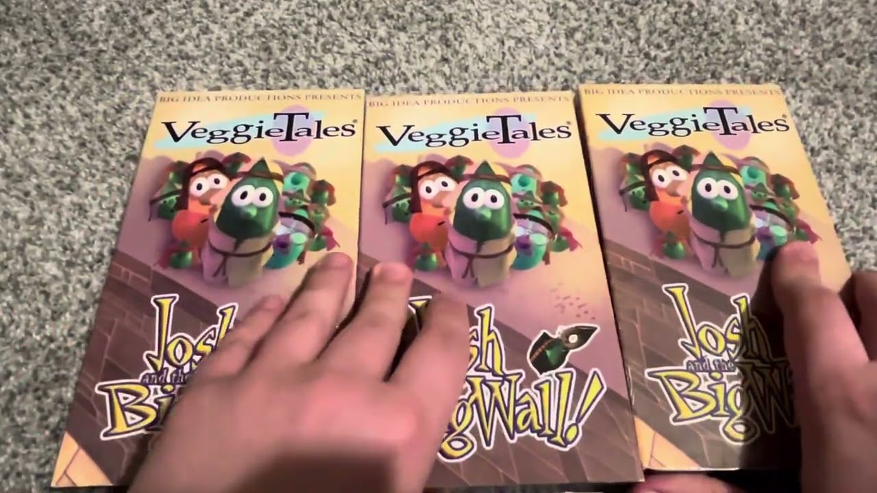 Моя коллекция VHS-кассет «VeggieTales»: юбилейное издание к 30-летию (часть 2)