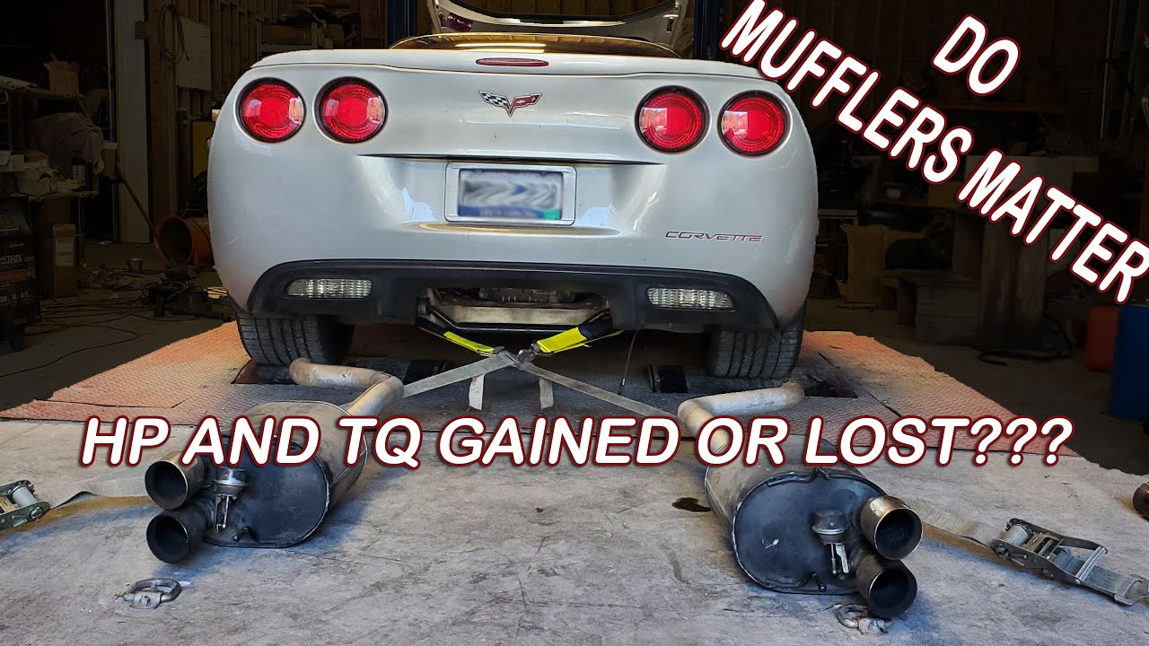 2008 Corvette OEM NPP Muffler Dyno Test