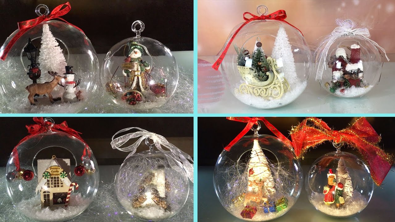 DIY: Clear Glass Ornaments for Christmas and New Year ➻ 4Anastasia