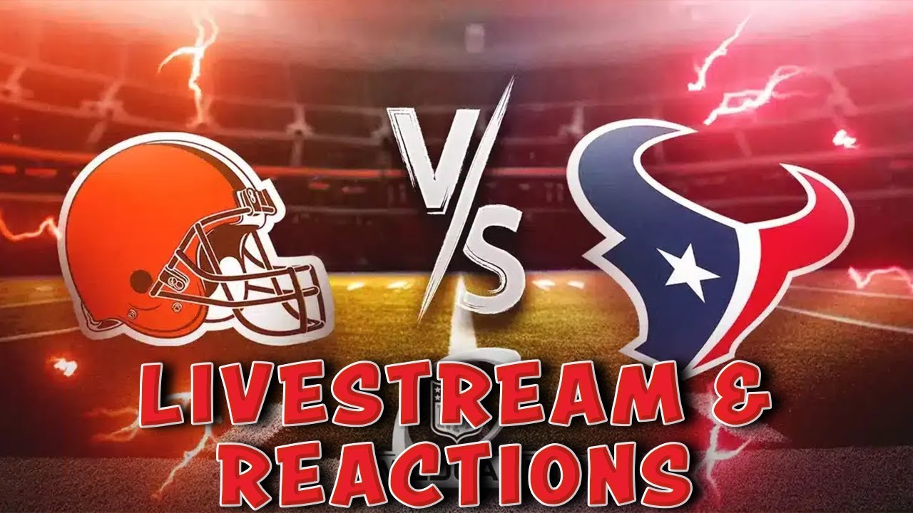 TEXANS VS BROWNS PLAYOFF WILD CAR ROUND (LIVESTREAM & REACTIONS)