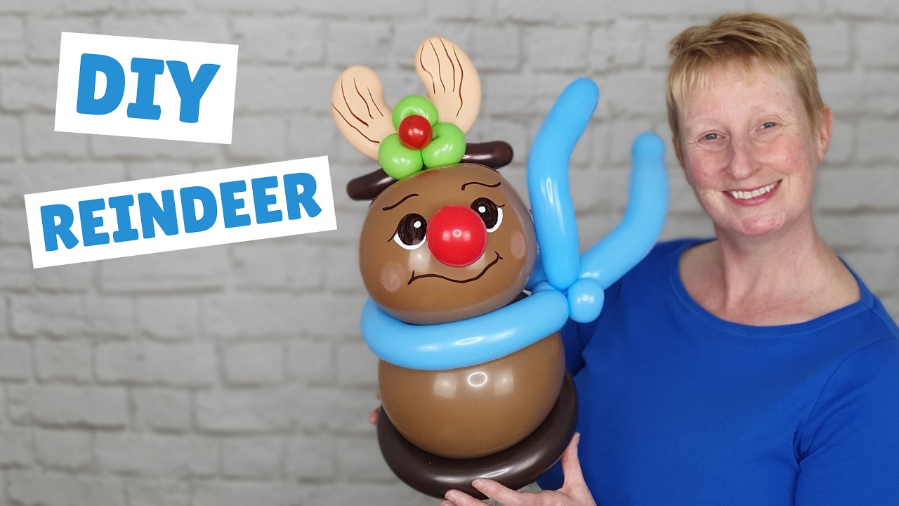 Balloon Reindeer Tutorial That Will WOW Everyone