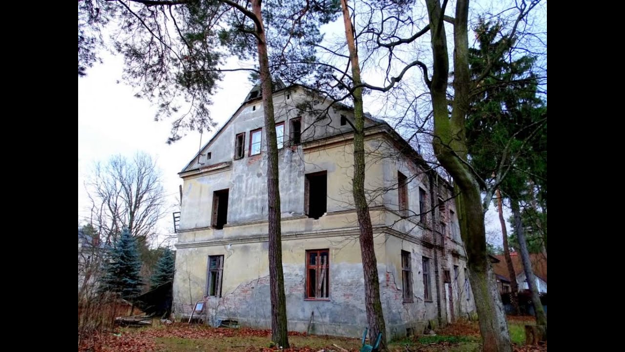 OPUSZCZONA WILLA GRECZYNKA  Skolimów Konstancin Jeziorna