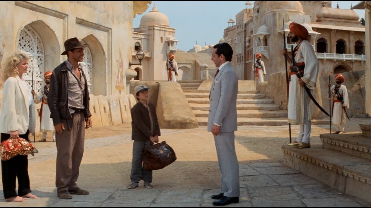 Indiana Jones and the Temple of Doom (1984) - Indiana arrives at the Pankot Palace | RetroMovies