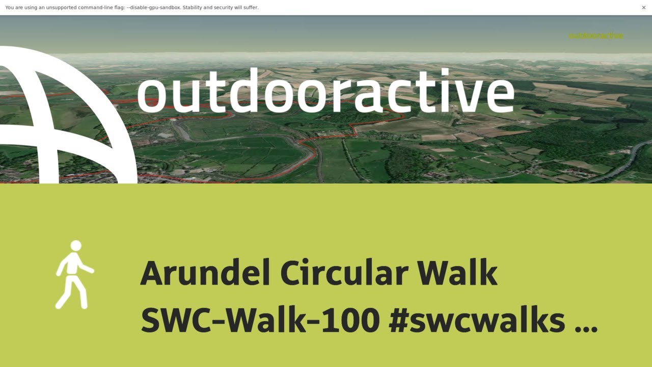 Arundel Circular Walk SWC-Walk-100 #swcwalks Copyright Saturday Walkers Club ...