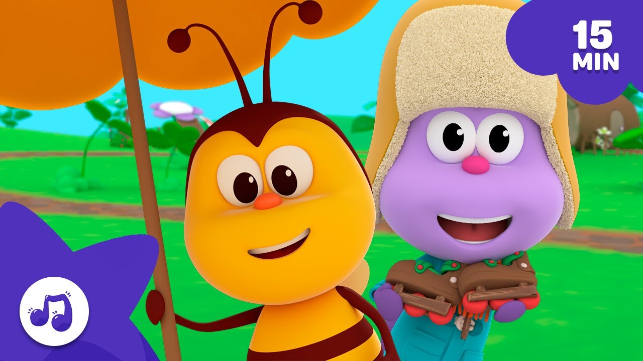 Chuva, Sol e Bichinhos 🌸🍁☔ Canções das Estações | Bichikids em Português - Canções Infantis