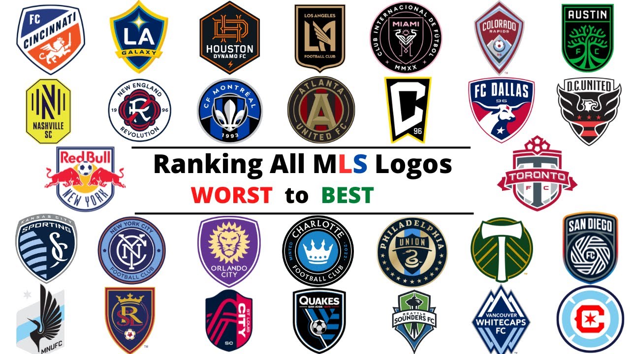 Рейтинг всех логотипов MLS от ХУДШЕГО к ЛУЧШЕМУ!