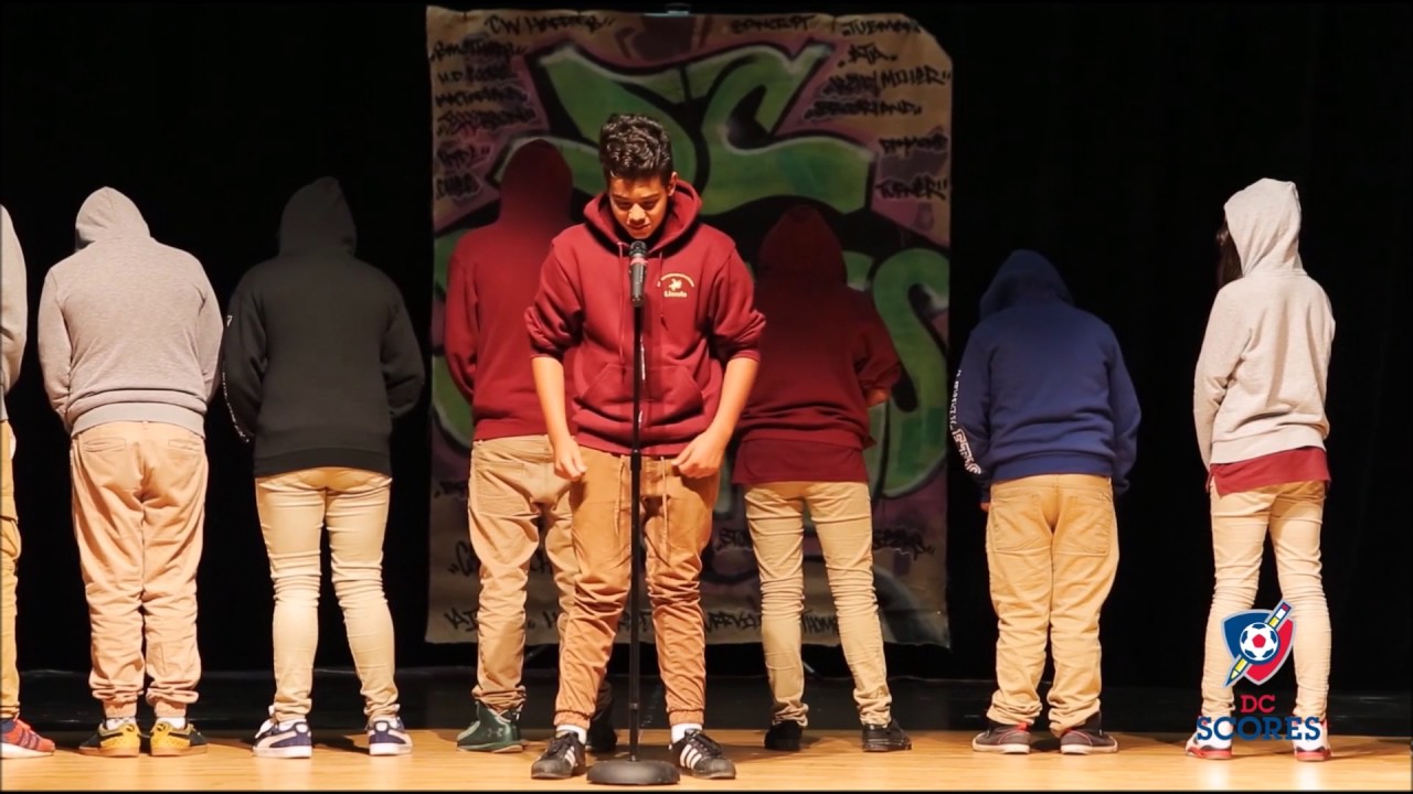 Lincoln Middle School performs at 2016 Poetry Slam!