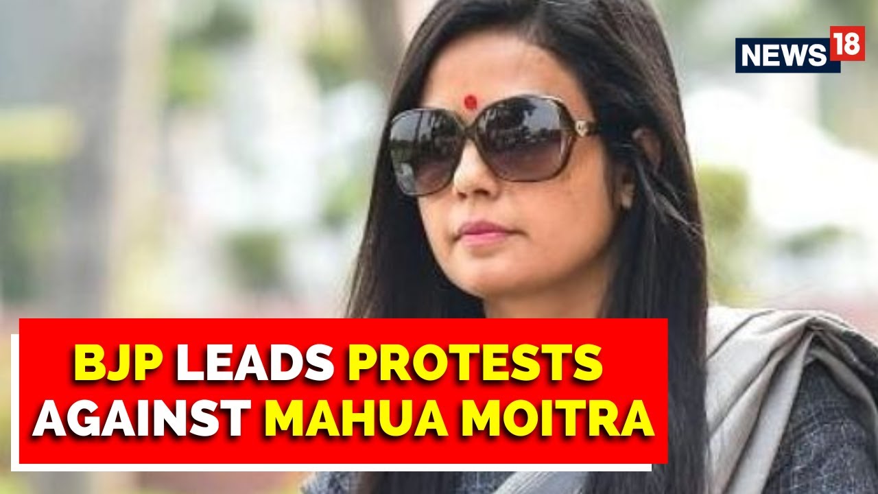 Mahua Moitra | BJP Leads Protests Against Mahua Moitra In Kolkata | Kolkata News | English News