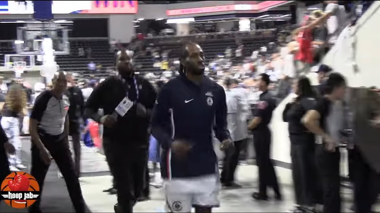 Kawhi, Steve Ballmer, Harden Chris Paul Immediately After The Clippers 142-95 Win Over Chinese Lions