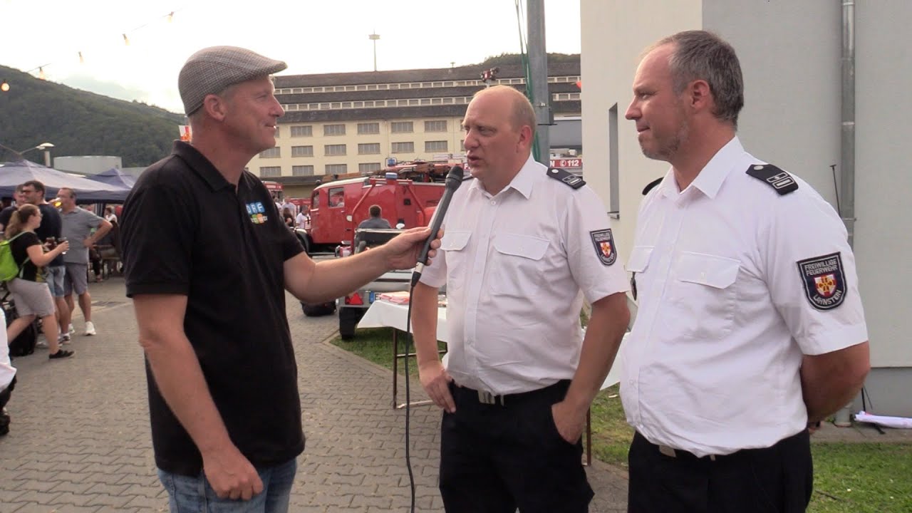 Dank und Anerkennung beim Tag der offenen Tür der Freiwilligen Feuerwehr Lahnstein