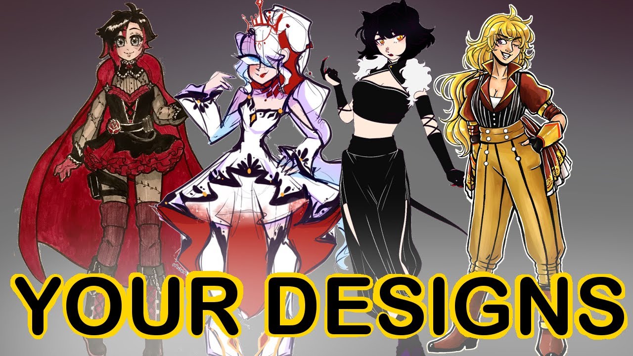 Looking at Your RWBY Designs (and also general character design advice)