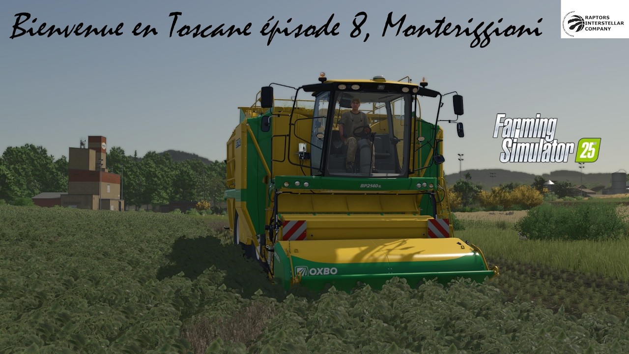 FARMING SIMULATOR 25 Bienvenue en Toscane épisode 8, Monteriggioni
