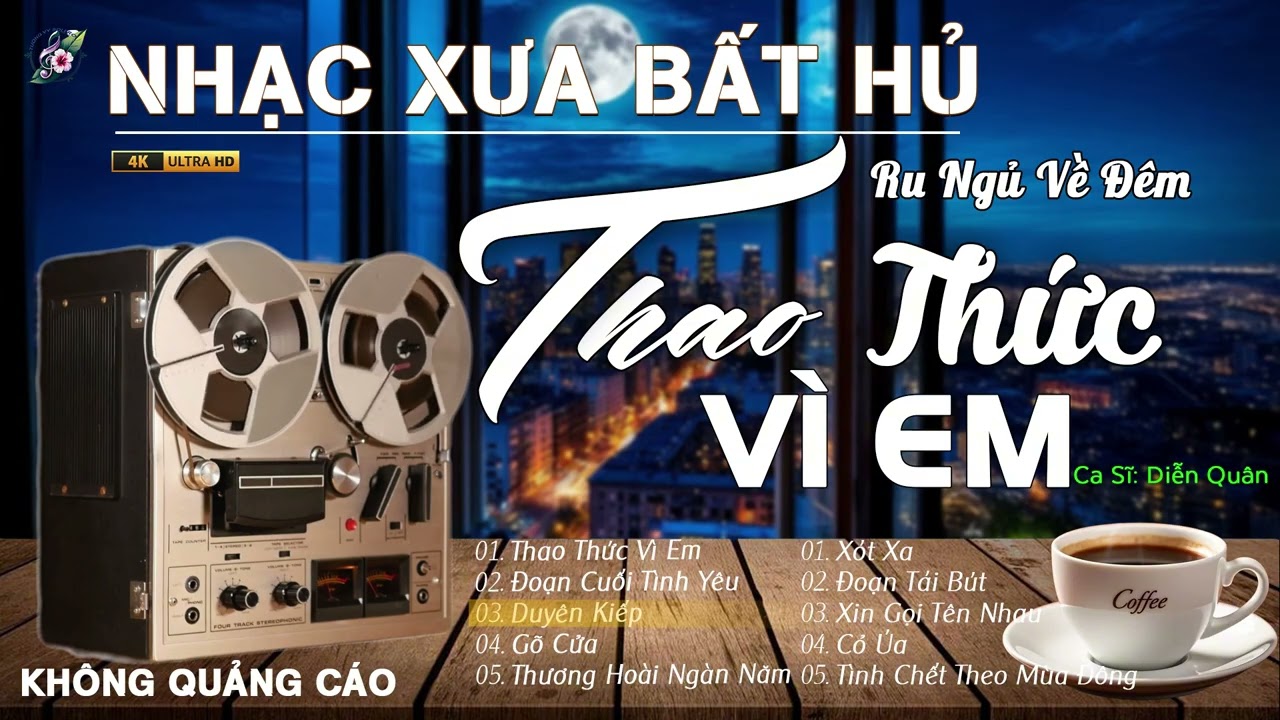 THAO THỨC VÌ EM - LK Nhạc Vàng Xưa MỚI NHẤT 2026,BOLERO Tuyển Chọn Giọng Ca DIỄN QUÂN ĐẶC BIỆT HAY