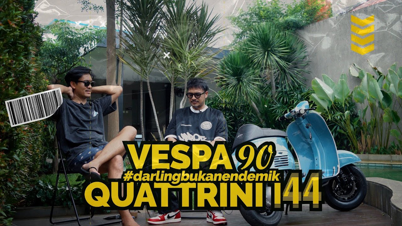 VESPA90 (DARLING) SWAP ENGINE QUATTRINI 144