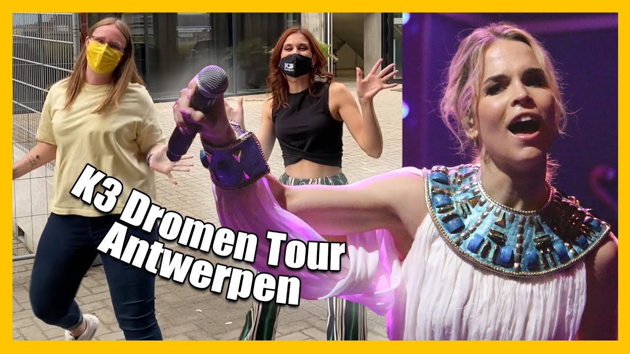 Emotioneel afscheid Klaasje K3 dromen show Antwerpen  | VLOG #47