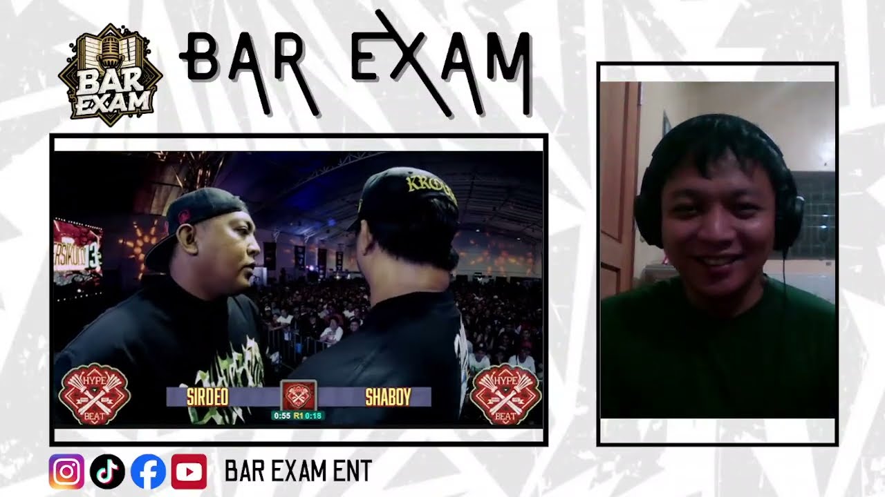 BAR EXAM EPISODE 1: SIRDEO VS SHABOY