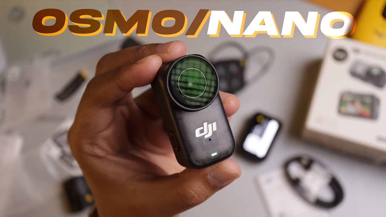 DJI OSMO Nano SUDAH RESMI DIJUAL! Unboxing + Sample Video 🔥 Action Cam yg Praktis buat Ngonten!