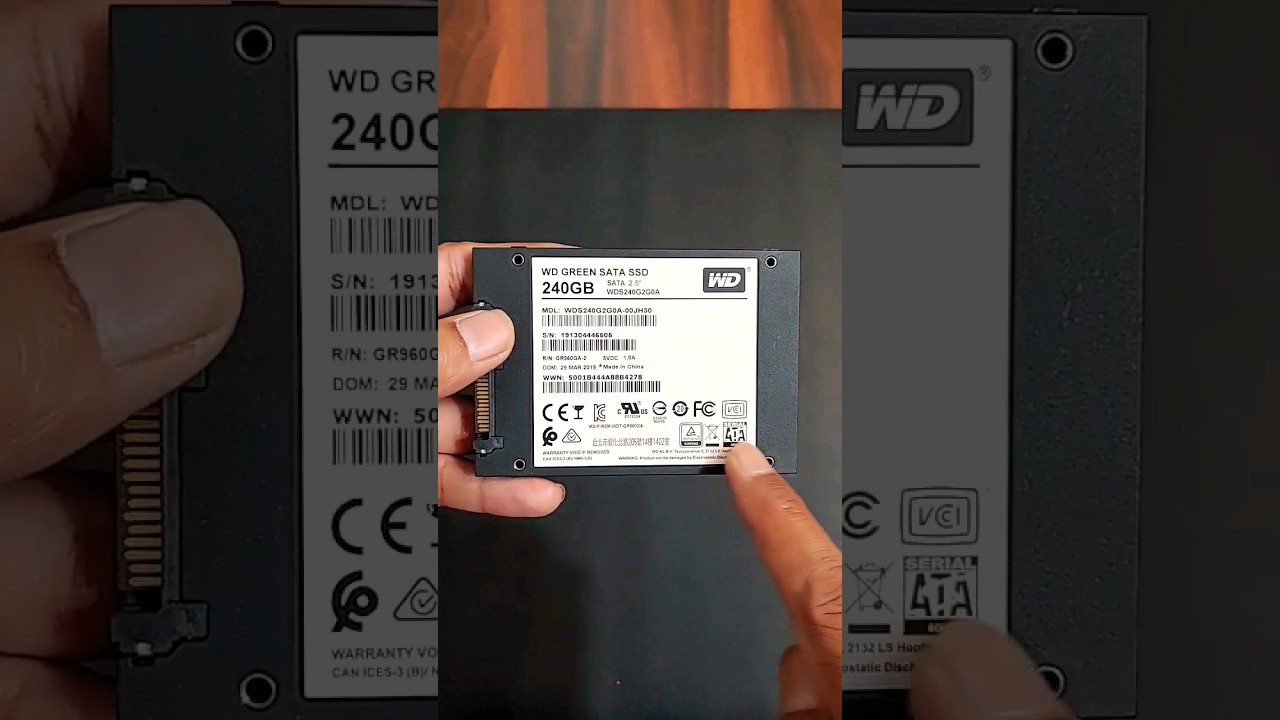 Western Digital WD green 2.5 inch SATA 240 GB SSD Up to 545MB/s | best SSD hard drive for laptop