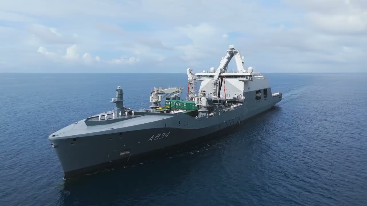 Zr.Ms. Den Helder Arrives in Curaçao 🇨🇼 | 21 Gun Salute Ceremony